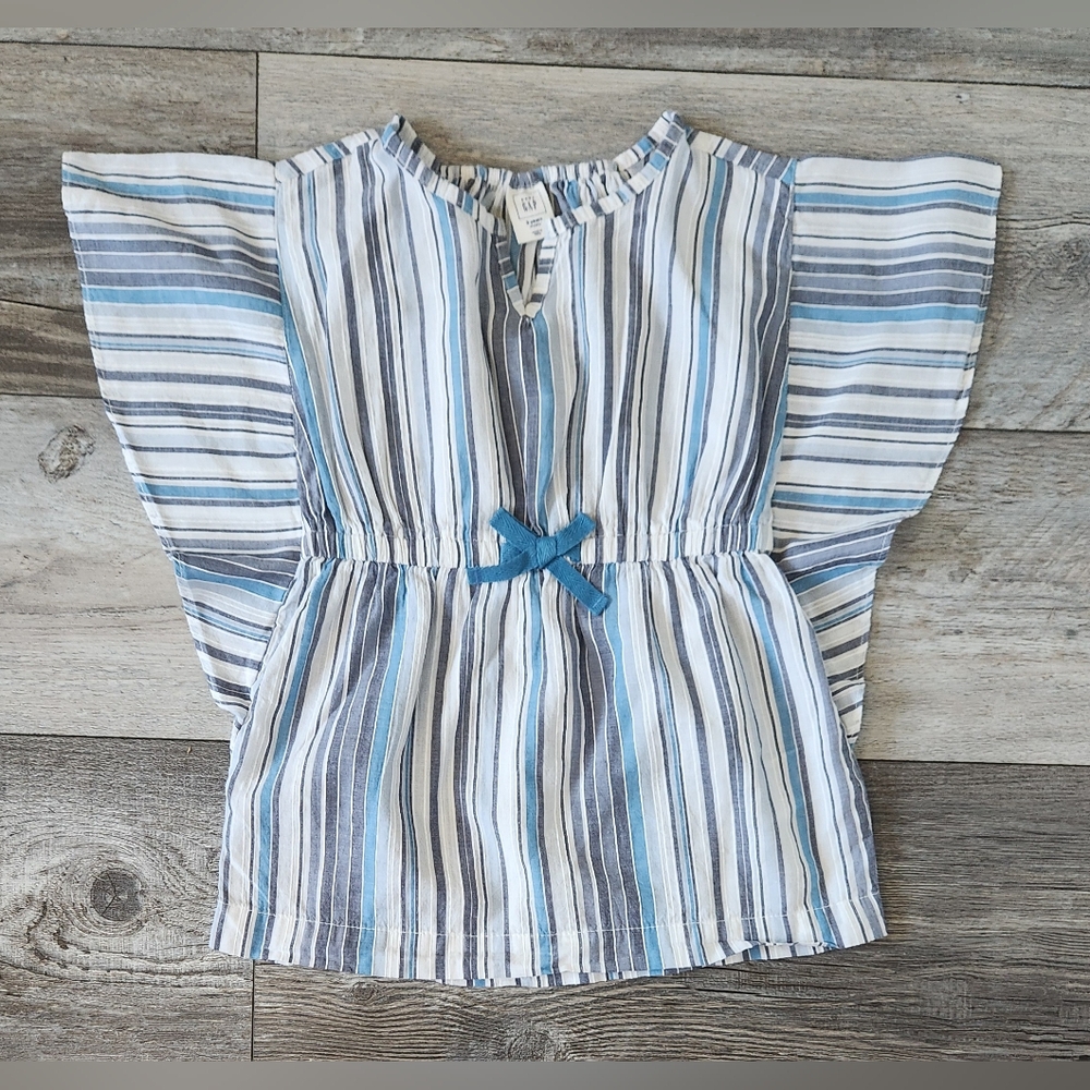 Gap Toddler Girls Stripe Pancho Cover Up Top